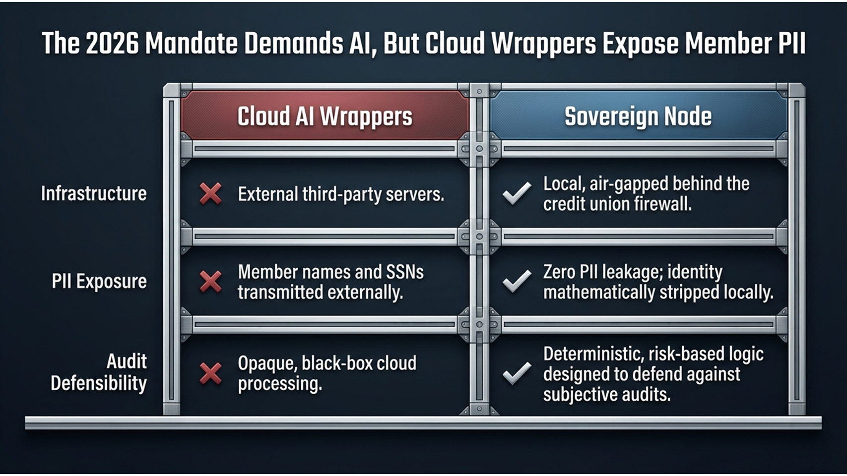 Cloud Wrappers vs Sovereign Node